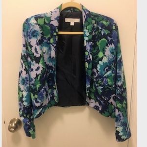 Blue & Green Floral Blazer